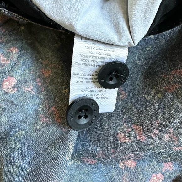 RVCA Men's Size 34 Weekend Hybrid Dual Purpose Trunk Blue Floral Shorts - Picture 4 of 10